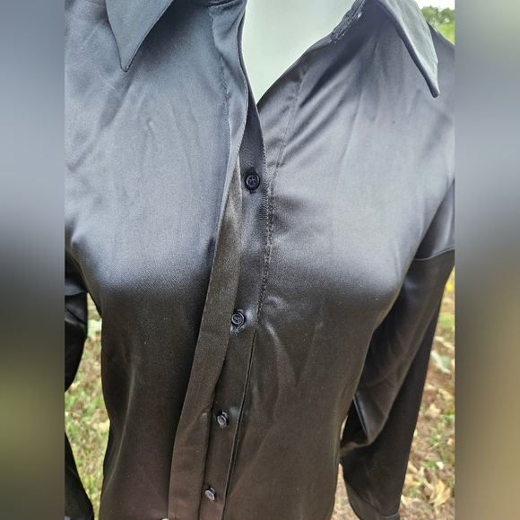 Intempo Black Satin Tunic - Picture 3 of 11